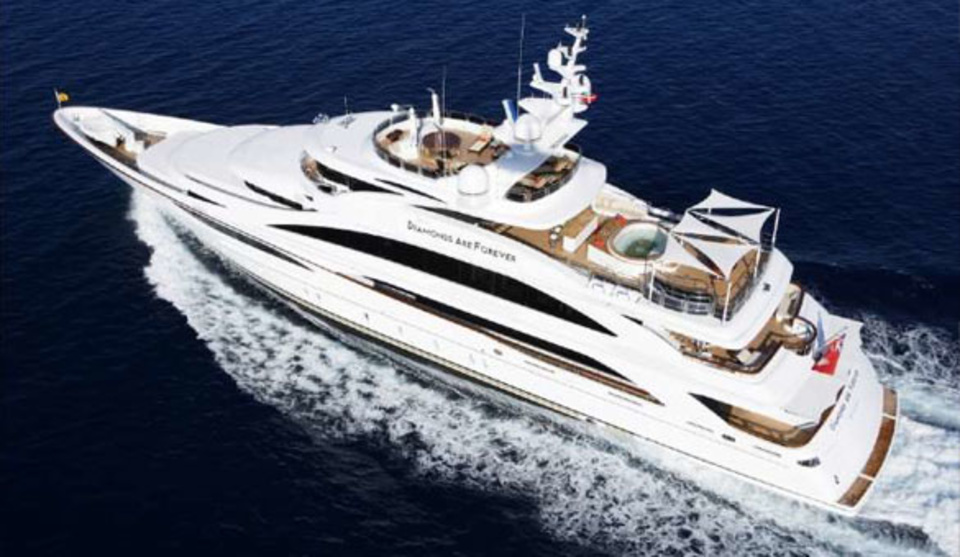 diamonds are forever yacht for sale